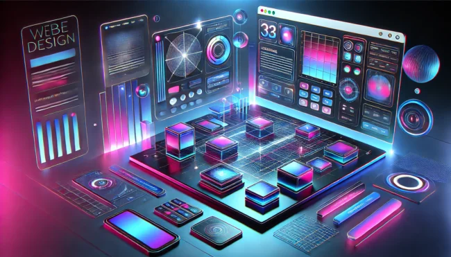 Diseño web futurista