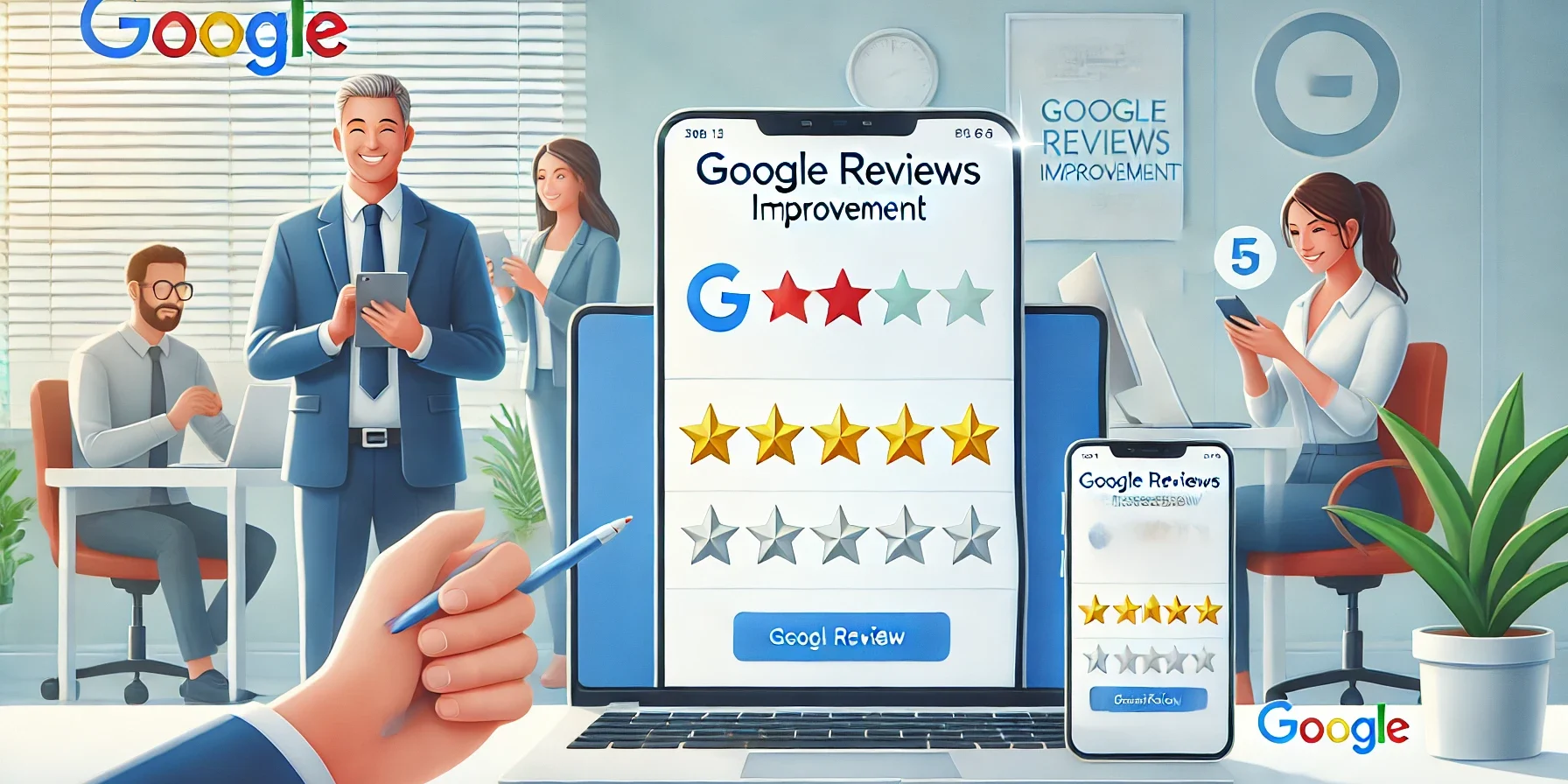 Trucos para mejorar tus reseñas en Google
