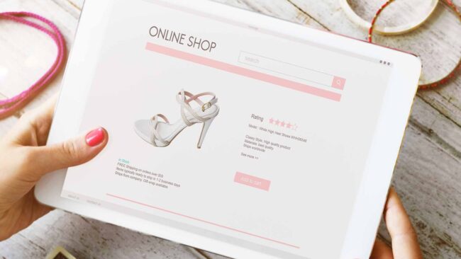 mejor estructura de menú para una tienda online