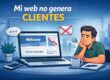 mi web no genera clientes