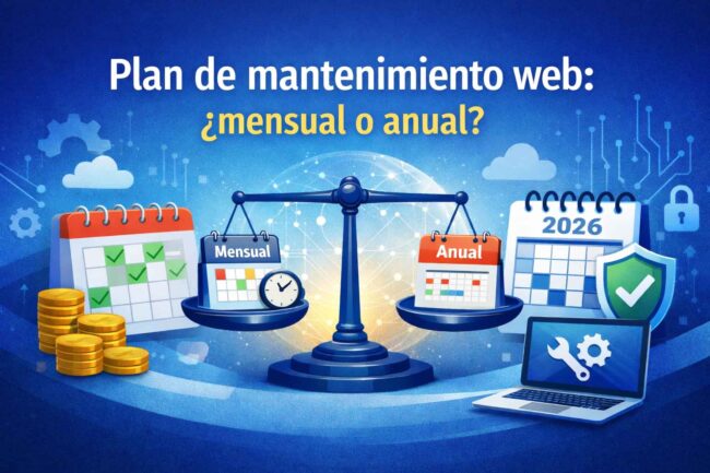 Plan de mantenimiento web