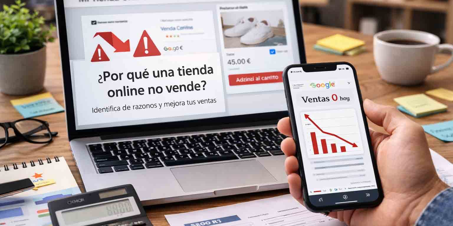 por qué una tienda online no vende
