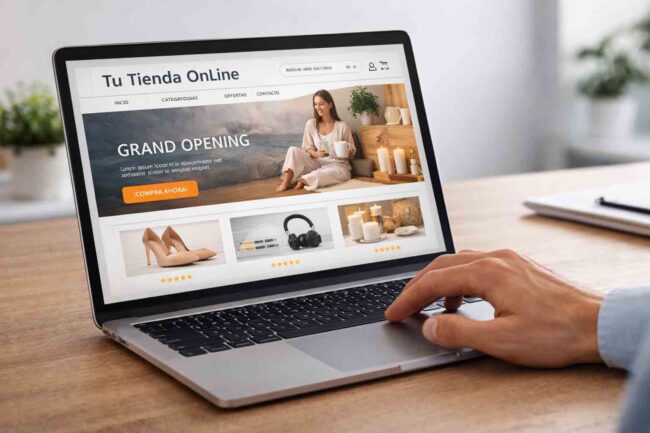qué necesita una tienda online