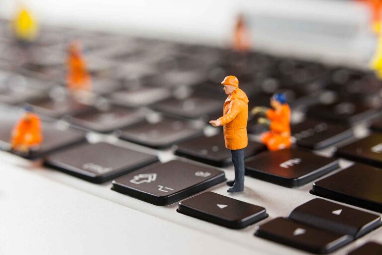 página web está desactualizada